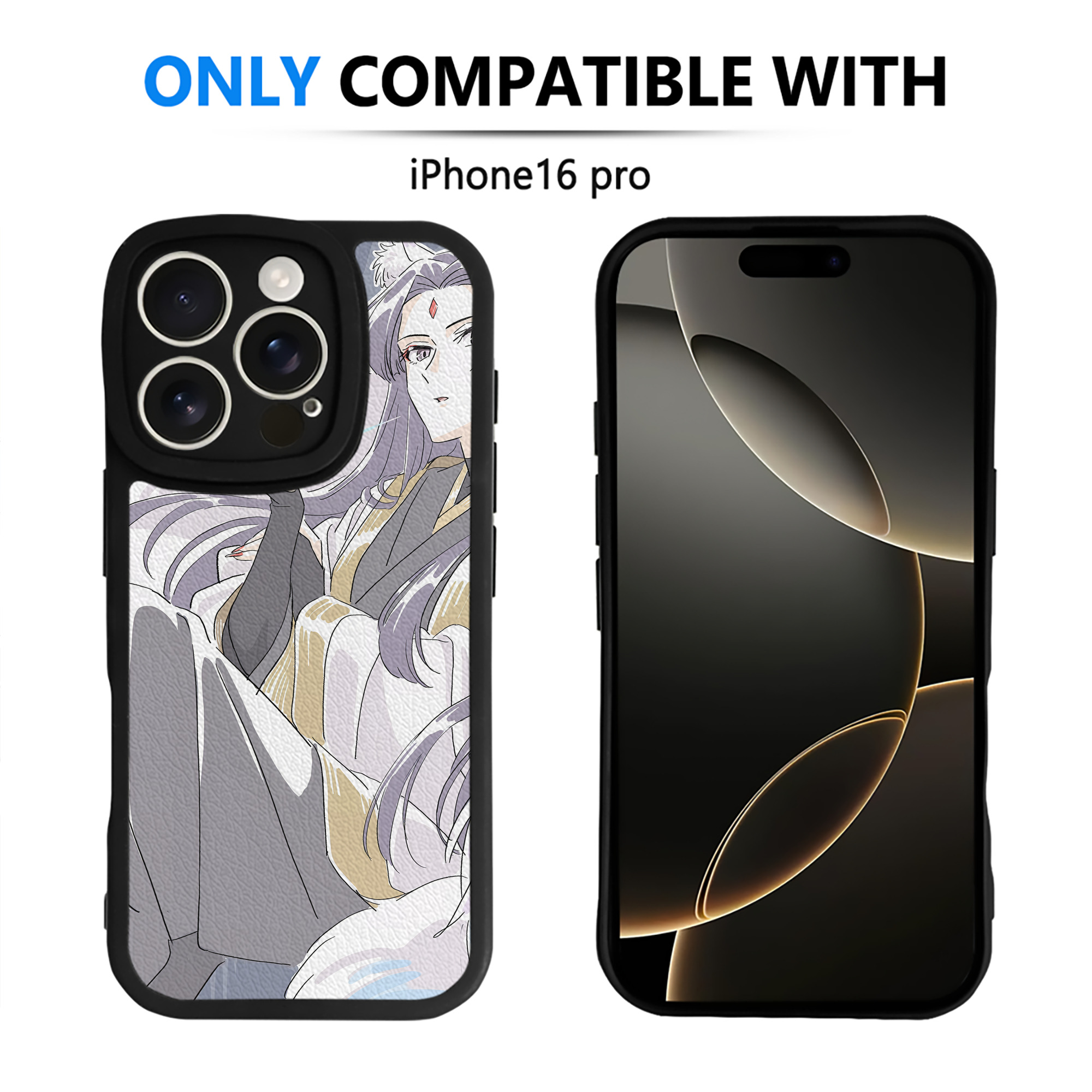 薬屋のひとりごと The Apothecary Diaries 【iPhone 16シリーズ対応】シリコンスマホケース（レザー調） 材質：シリコン